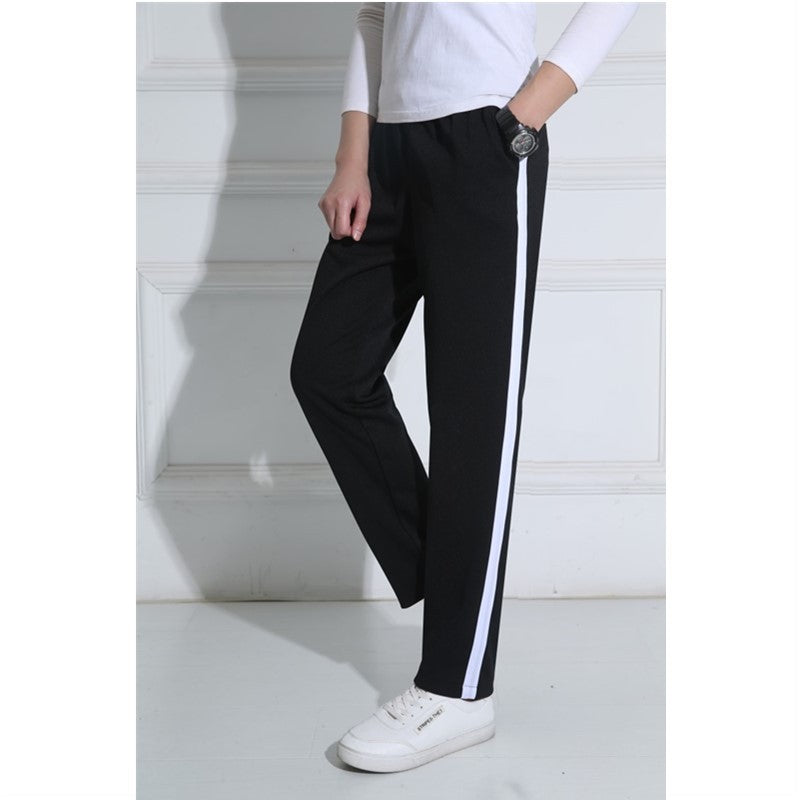 Pure Black Loose Sweatpants Black Pants