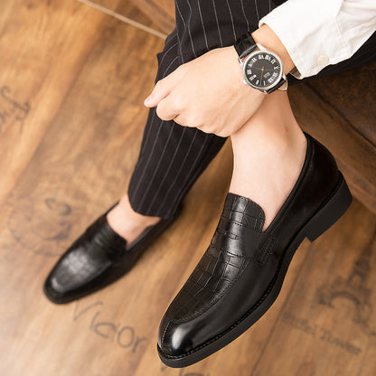 British Men's Casual Business Leather Shoes