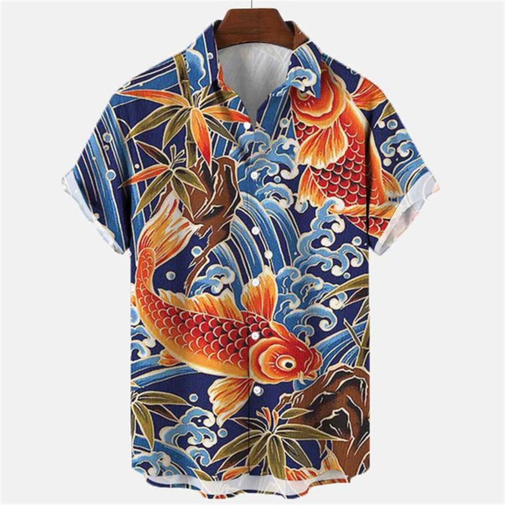 3D Myth Retro Animal Hawaiian Shirt