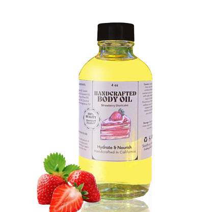 Handcrafted Body Oil - Coconut Cream Pie Body Coconut Cream Pie Body Oil 4oz