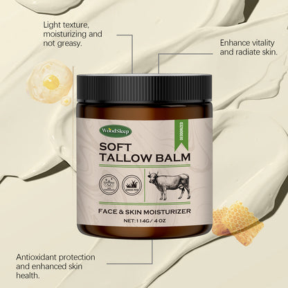 WOODSLEEP - Soft Tallow Balm, Tallow Moisturizing Cream Body Care Firming