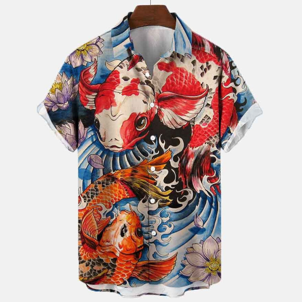 3D Myth Retro Animal Hawaiian Shirt