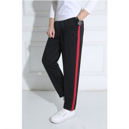 Pure Black Loose Sweatpants Black Pants