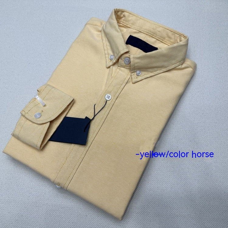 Men's Long-sleeved Shirt Spring And Autumn Business Casual