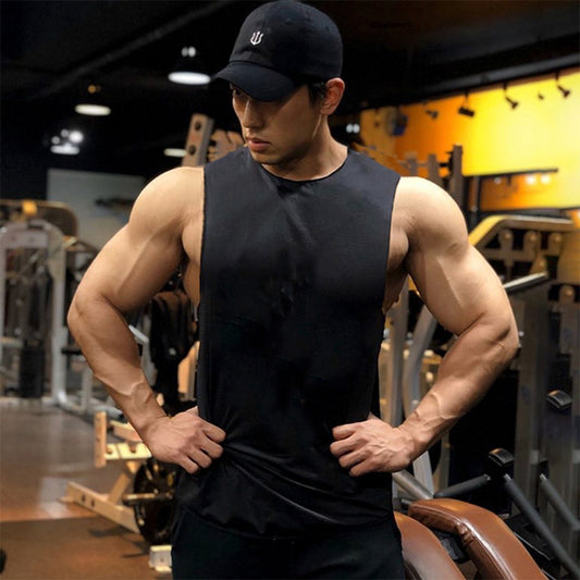 Sports Fitness Breathable Loose Men's Vest