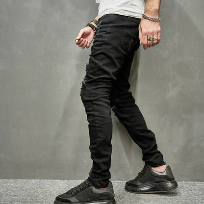 2023 Men's Stretch Skinny Jeans Casual Light Color