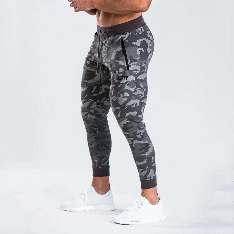 GITF Camouflage Quick drying jogging pants men Sport Pencil Pants Men Bodybuilding Joggers Gym Trousers Running Pants Men - Glamour Gale