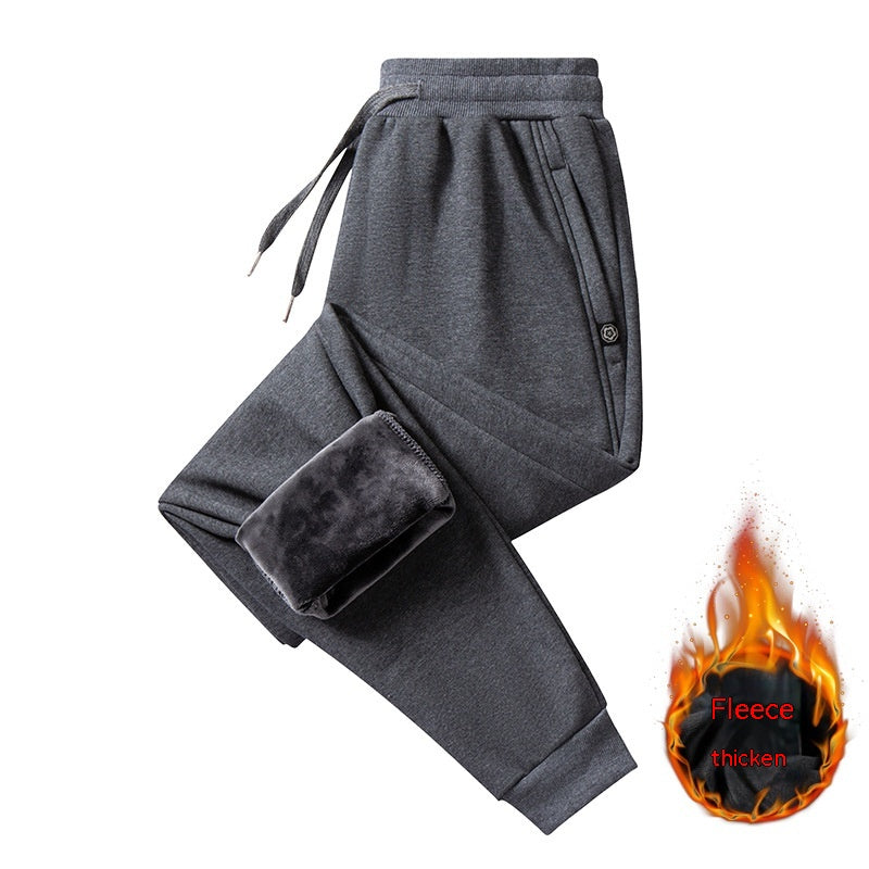 Winter Pure Cotton Velvet Sweatpants Male - Glamour Gale