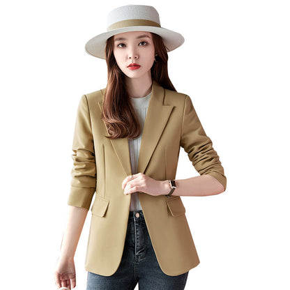 Lady's Elegant Green Suit Jacket