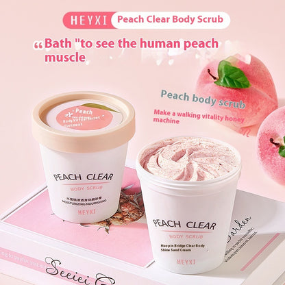 HEYXI - Peach Moisturizing Body Scrub Cream