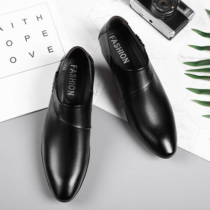 Slip-on Leather Shoes Men's Formal Shoes