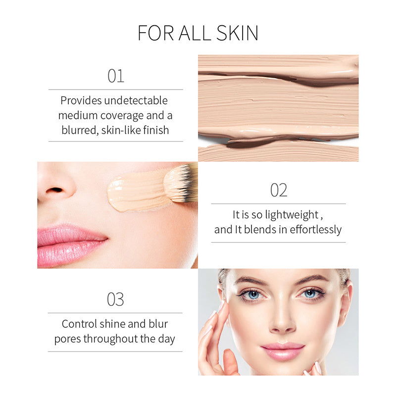 M N - Concealer Staying Face Foundation