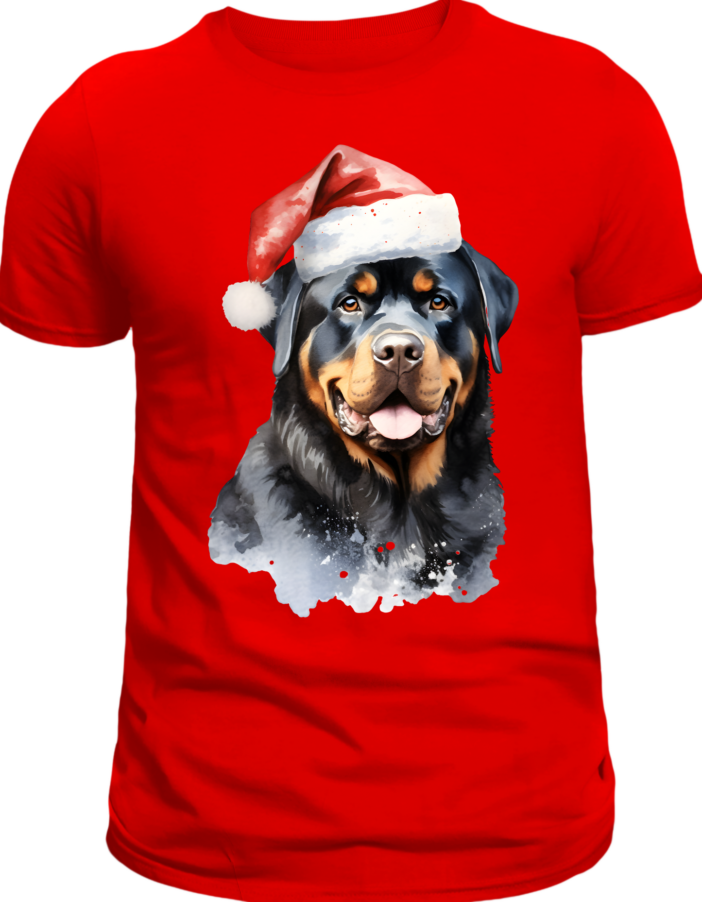 Christmas Rottweiler