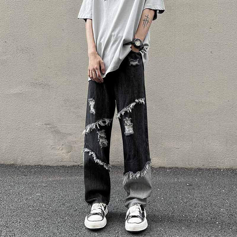 American Tassel Denim Pants Fashion Brand - Glamour Gale