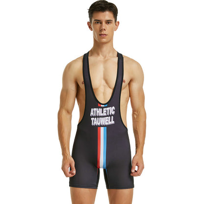 Men's Sports Fitness Wrestling Vest