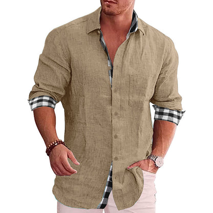 Men's Shirt Long Sleeve Casual