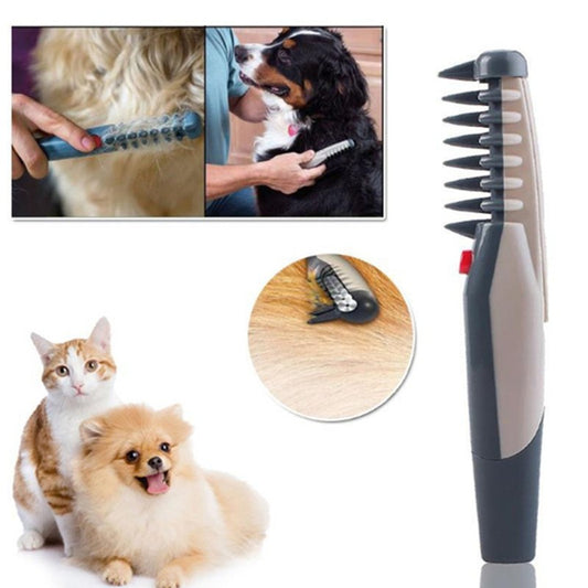 The Electric Pet Grooming Comb