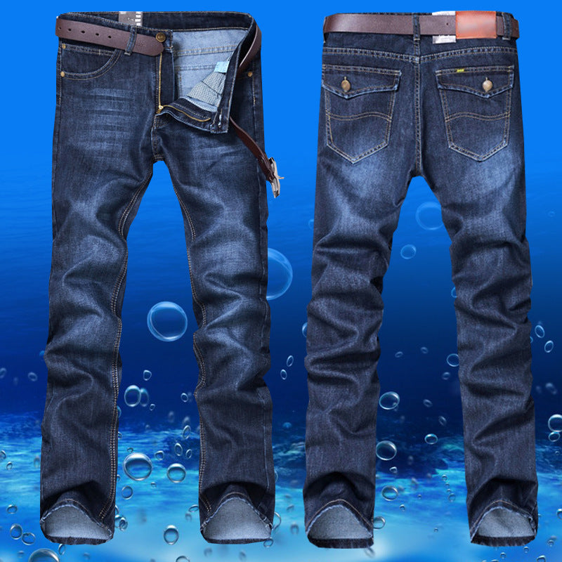 Explosive Fall Winter New Straight Slim Men's Jeans