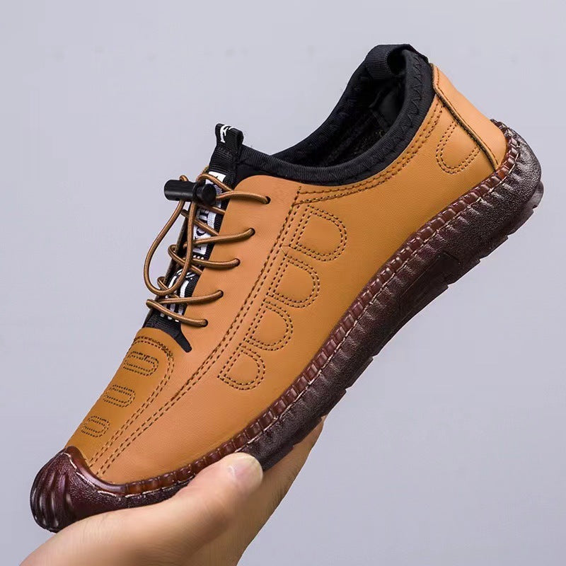 Men's Leather Business Casual Shoes