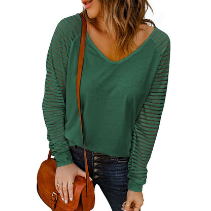 Simple V-neck Fashion Women's Wear