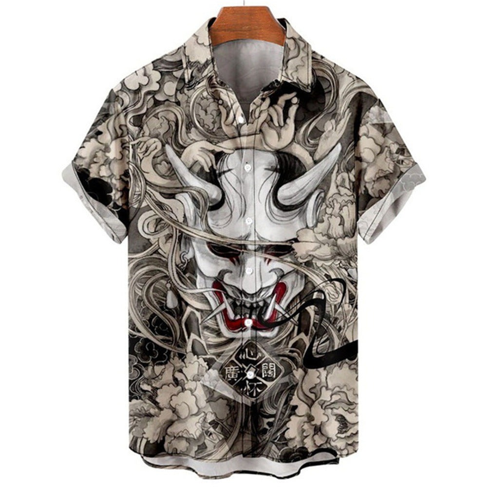 3D Myth Retro Animal Hawaiian Shirt