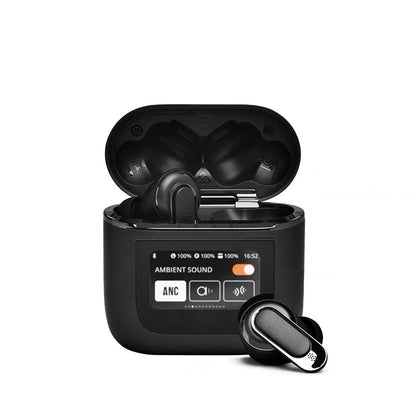 Smart Screen Noise-reduction Bluetooth Headset Smart Sports Waterproof And Sweatproof Ultra-long Life Battery For JBL