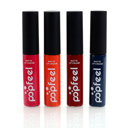 PFEEL - Wholesale Cosmetics Matte Liquid Lip Gloss Lip Gloss Nude Orange  Lasting Lip Makeup