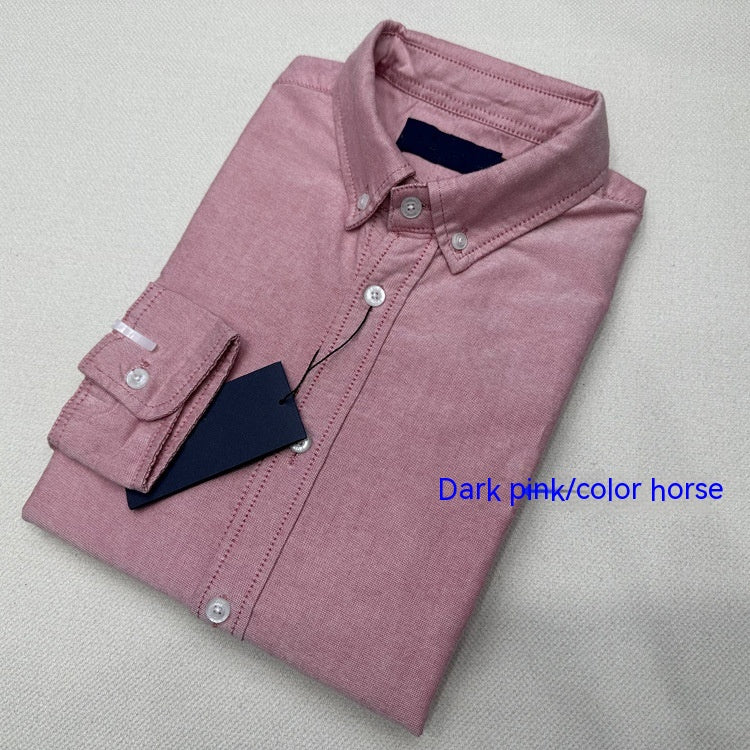 Men's Long-sleeved Shirt Spring And Autumn Business Casual