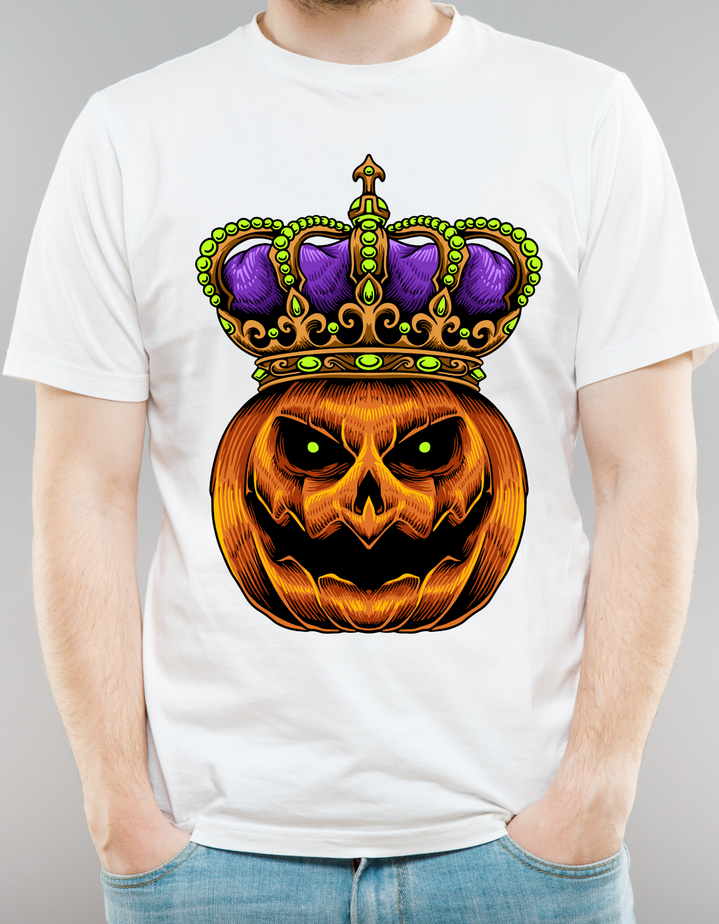 Halloween Pumpkin Crowned