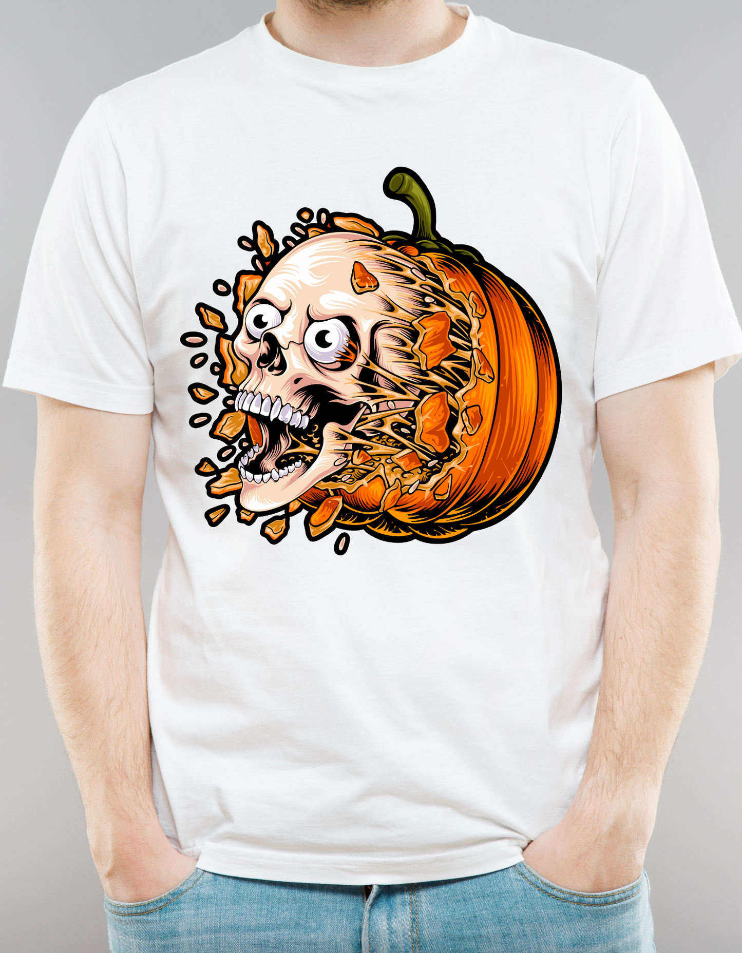 Pumpkin Skull