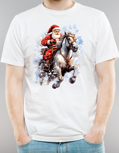 Horse Riding Christmas Father