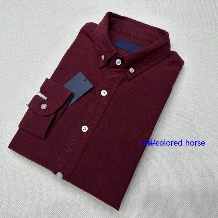 Men's Long-sleeved Shirt Spring And Autumn Business Casual