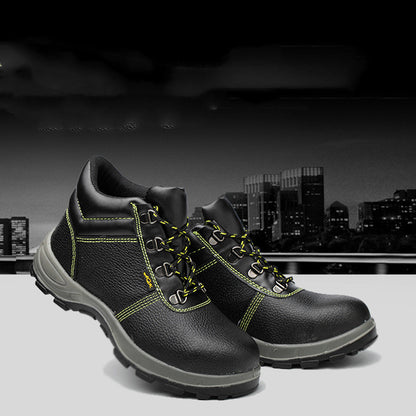 Anti-smashinganti-piercing Oil-acid-alkali Wear-resistant Non-slip Safety Shoes