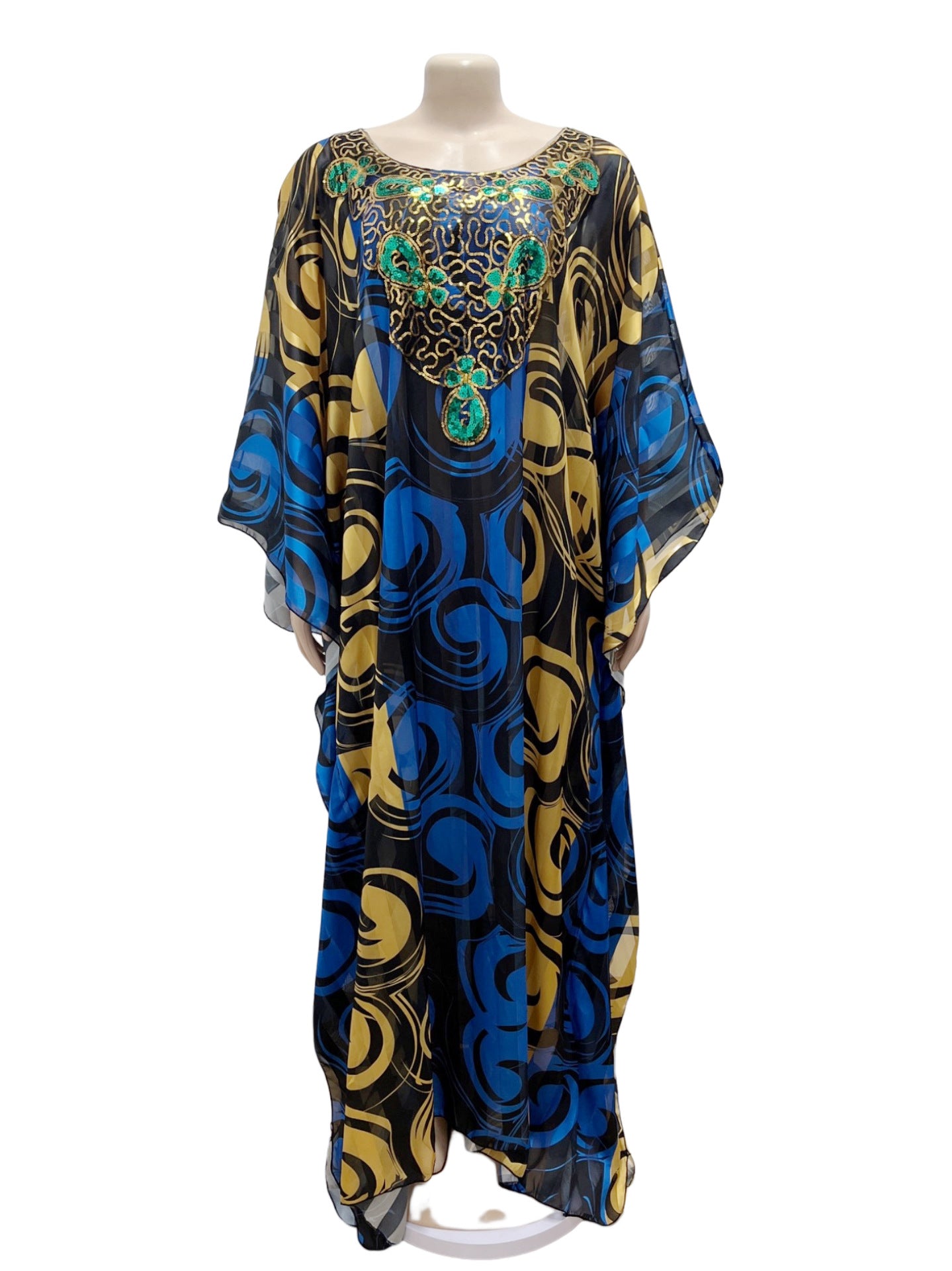 Fashion Printed Robe Dress Women - Glamour Gale