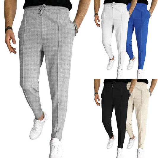 Drawstring Exercise Casual Pants Men - Glamour Gale