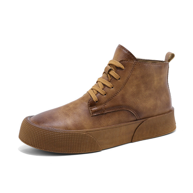 High-top Men's Shoes Thick Bottom Heighten Casual Shoes - Glamour Gale