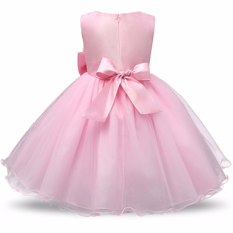 Princess Flower Girl Dress Summer Tutu Wedding Birthday Party Dresses - Glamour Gale