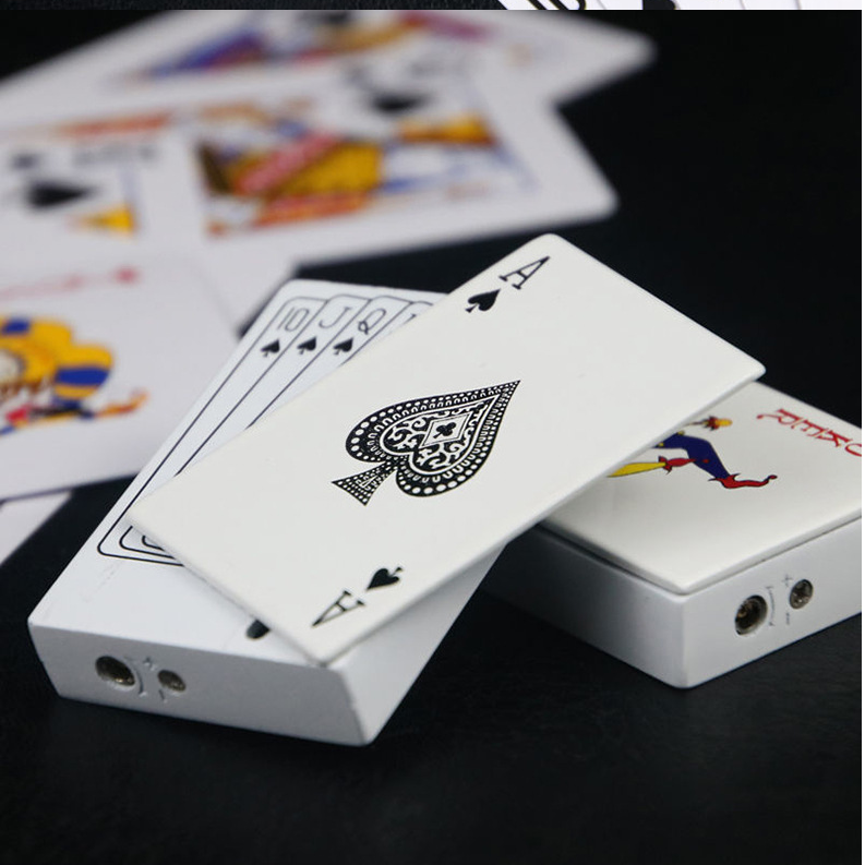 Poker Gas Lighters Poker Lighter Creative Gift Lighter Poker Lighter