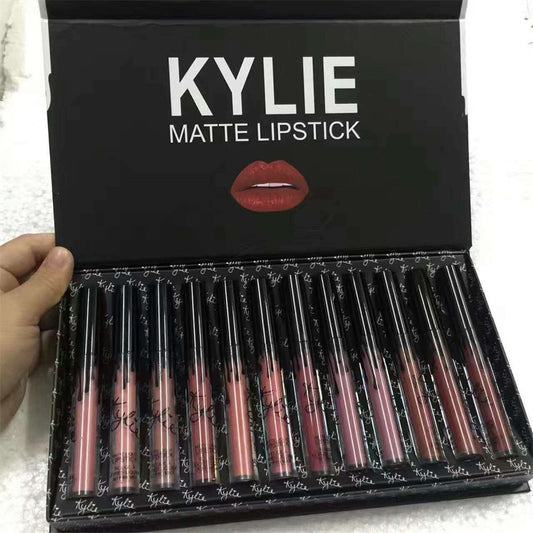 KYLIE - Lip Gloss 12 Bows Set Liquid Lipstick 12pc Set