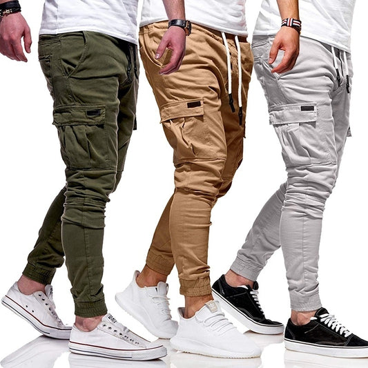 Men Autumn Thin Cotton Casual Pants - Glamour Gale