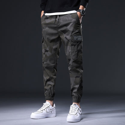 Personalized Camouflage Ankle Banded Pants Loose Men - Glamour Gale