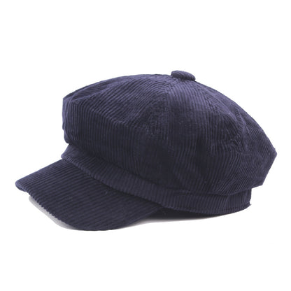 Artistic Retro Pure Cotton Octagonal Cap Men And Women