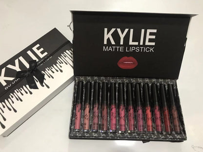 KYLIE - Lip Gloss 12 Bows Set Liquid Lipstick 12pc Set