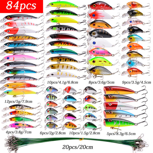 Fishing Lure Set Fishing Hard Bait Mini Minnow Floating Swin