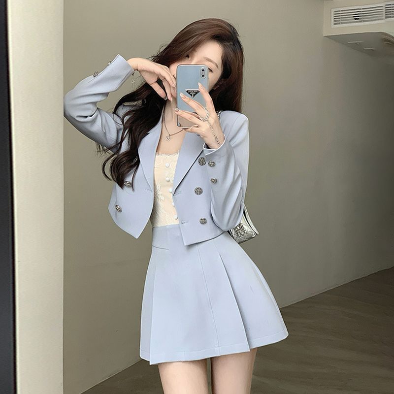 Women's Suit Jacket Skirt Two-piece Set