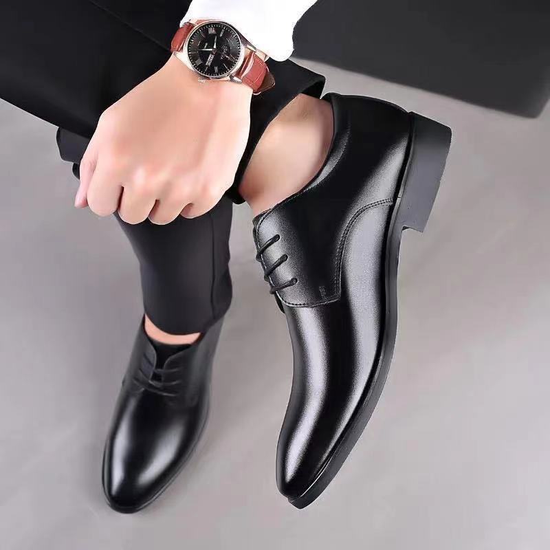 Men's Casual Business Formal Wear Leather Shoes