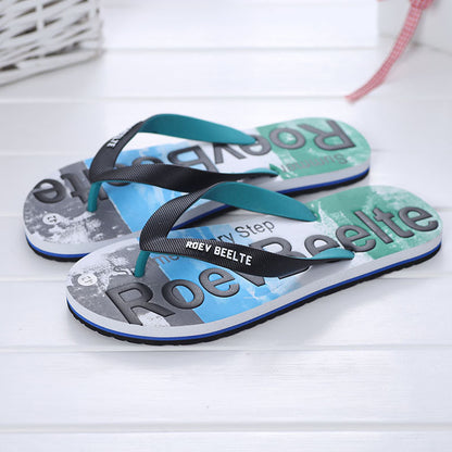 Men's Flip Flops British Casual Slippers