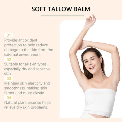 WOODSLEEP - Soft Tallow Balm, Tallow Moisturizing Cream Body Care Firming