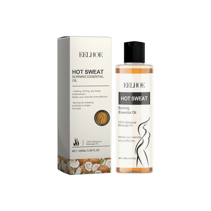 EELHOE - Hot Sweat Burning Oil, Firming Massage Oil Gentle Moisturizing Body