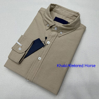 Men's Long-sleeved Shirt Spring And Autumn Business Casual